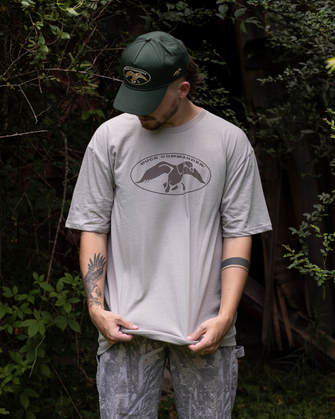 Duck Commander Tan Logo Tee