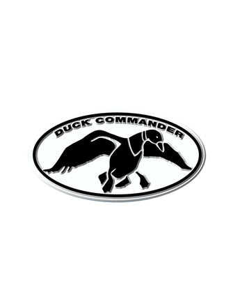 Duck Commander White Logo Magnet