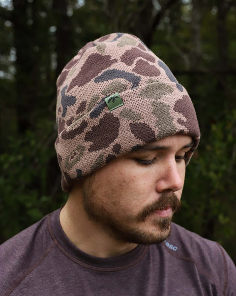 Duck Commander Bark Camo Beanie