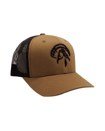 Strut Commander Coffee/Black Icon Hat