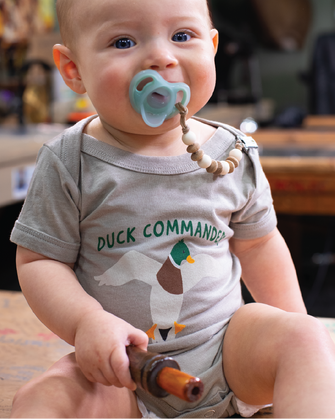 Duck Commander Heather Stone Unisex Infant Onesie