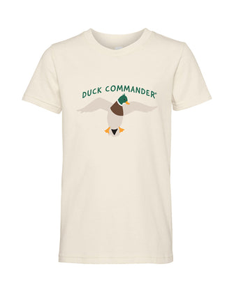 Duck Commander Cream Youth Logo Tee