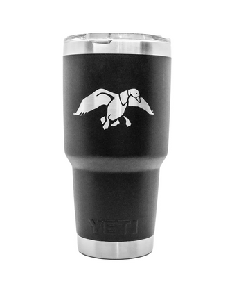 Duck Commander 30oz Black Icon Yeti Rambler