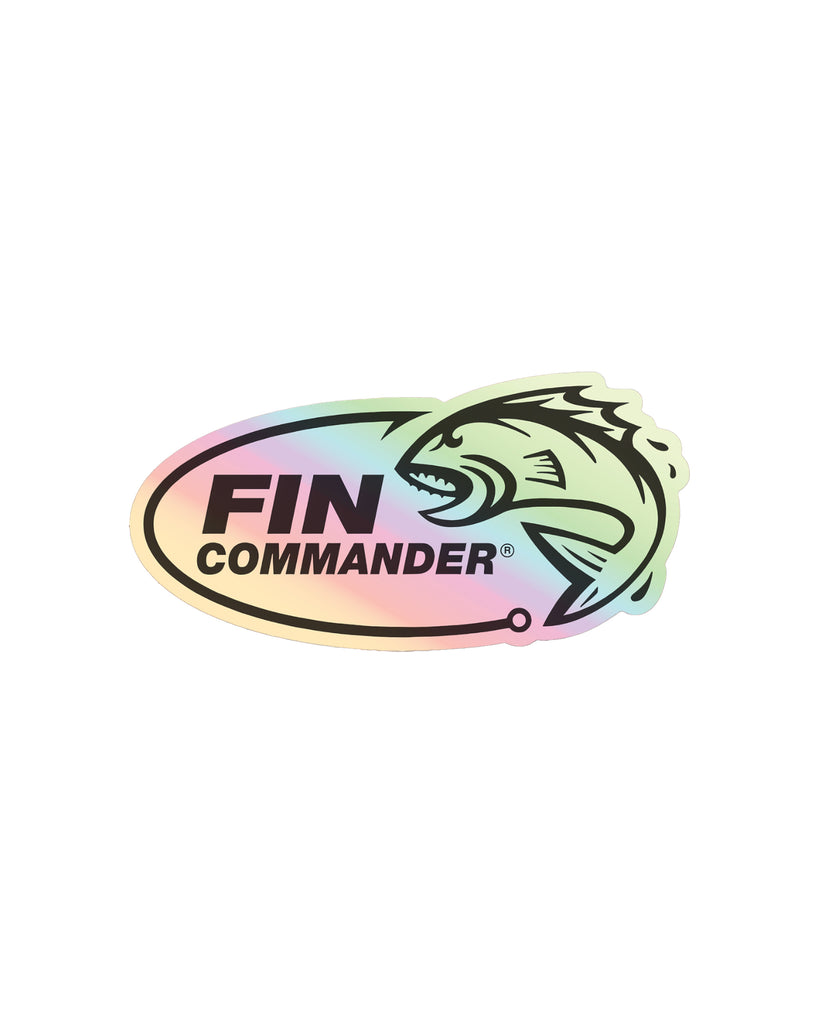 Holographic Fin Commander Decal Sticker– Duck Commander