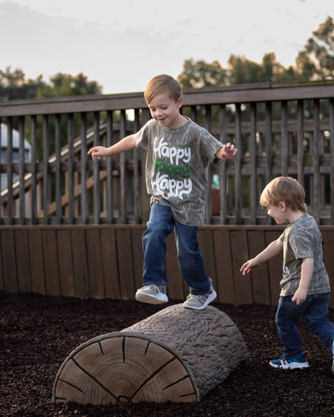 Duck Commander Mossy Oak Bottomland Toddler/Youth Happy Tee