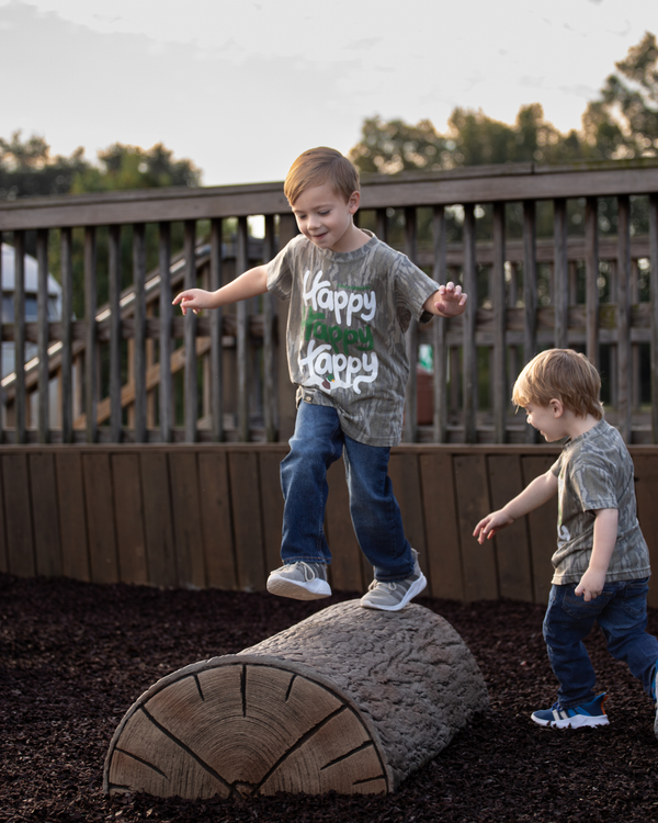 Duck Commander Mossy Oak Bottomland Toddler/Youth Happy Tee