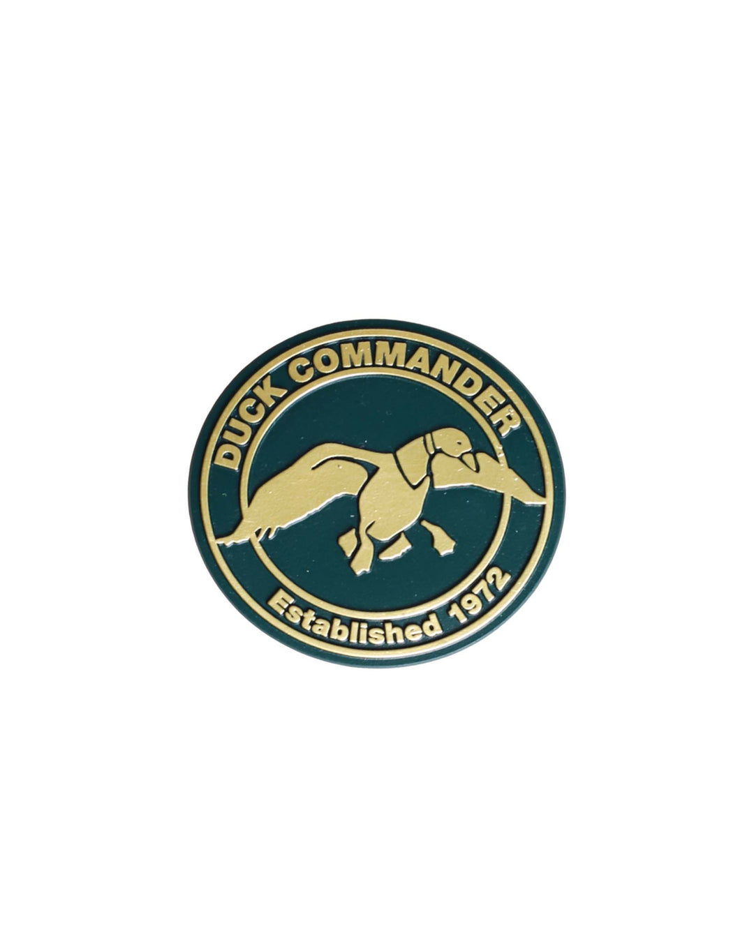 Duck Commander Green Circle Logo Magnet