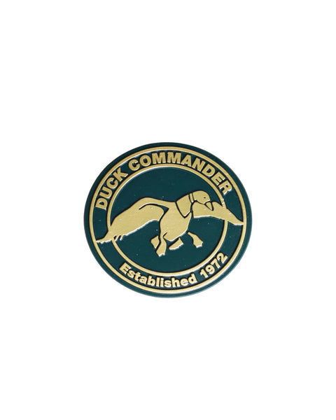 Duck Commander Green Circle Logo Magnet