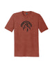 Strut Commander Rust Logo Triblend Tee