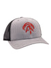 Strut Commander Heather Grey/Black Richardson Logo Hat