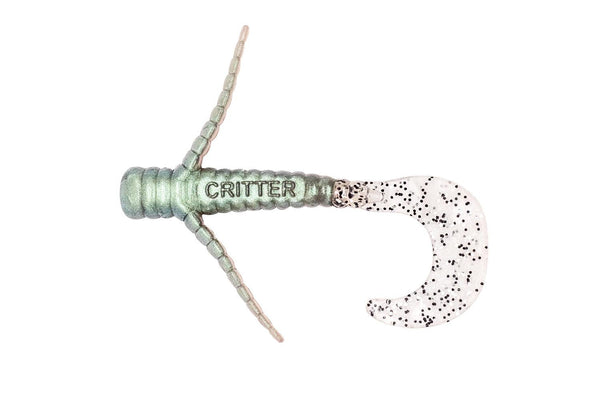 Fin Commander Curly Critter Tennessee Shad, 6 pc.