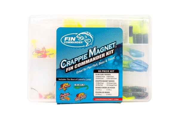 Fin Commander Kit, 86 Pieces Bait Pack