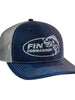 Fin Commander Navy/Charcoal Snapback Hat