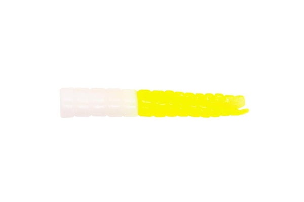 Fin Commander Crappie Magnet, White/Chartreuse, 16 pc.