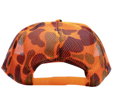 Camo and orange hat online