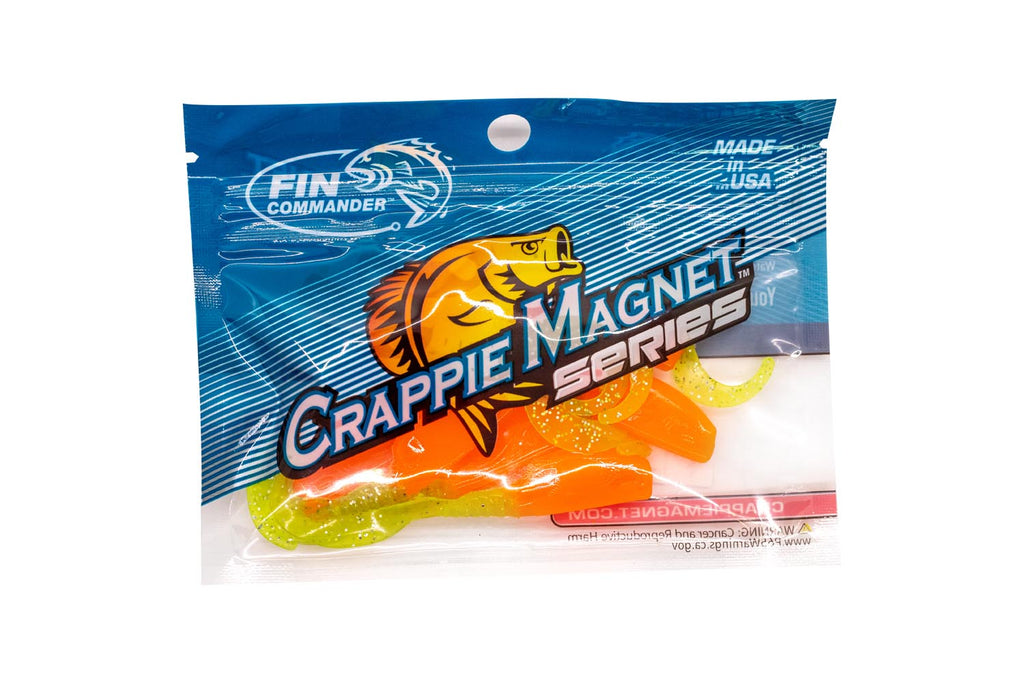 Cornflash Fin Commander Slab Curly Candy Corn Flash Crappie Bait– Duck Commander