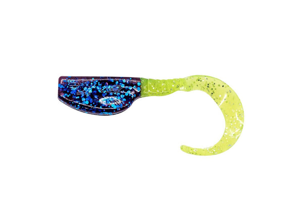 Fin Commander Slab Curly Midnight Flash, 12 pc.
